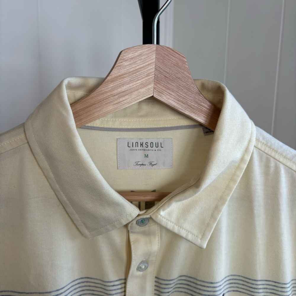 Linksoul Soft Butter Yellow Polo Shirt